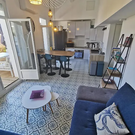Apartment T3 Terrasse Classe 4 Etoiles Le Poulpe 200m Front De *