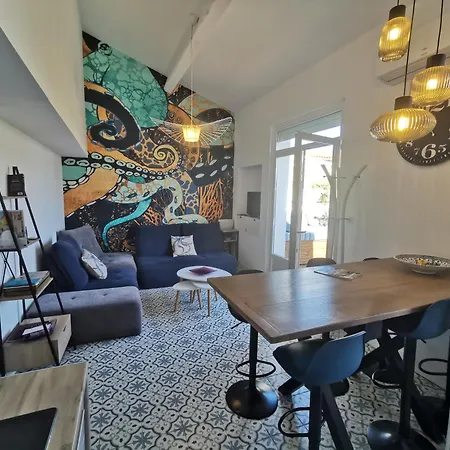 Apartment T3 Terrasse Classe 4 Etoiles Le Poulpe 200m Front De Banyuls-sur-Mer